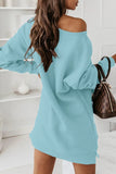 Hoombox Casual Solid Color O Neck A Line Dresses(4 Colors)