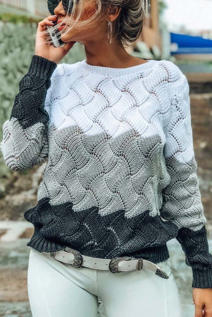 Hoombox  O Neck Knit Sweaters