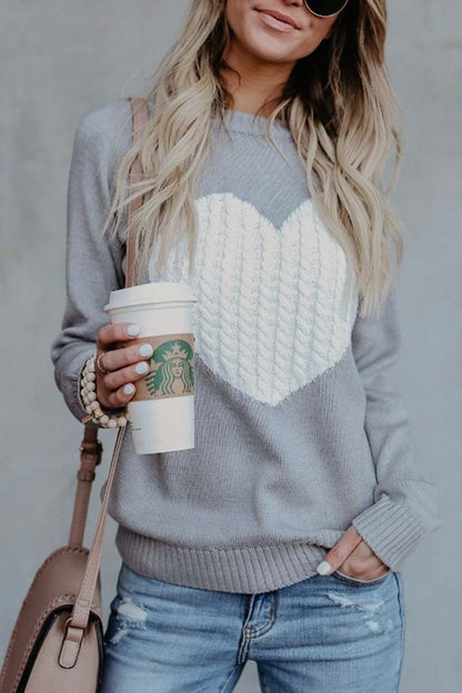 Hoombox  Heart Shaped Sweater(4 Colors)