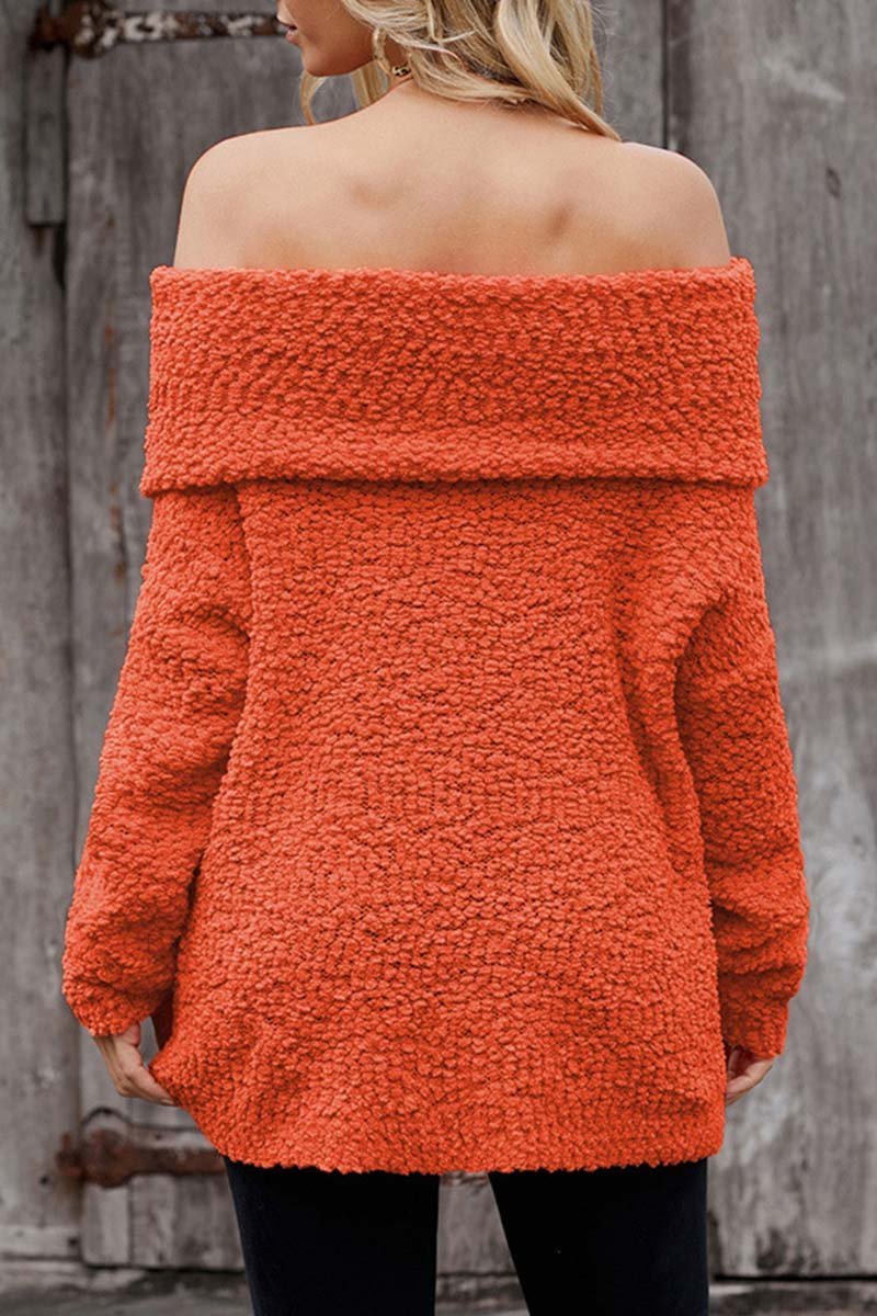 Hoombox  Off-Shoulder Sexy Sweaters(3 Colors)