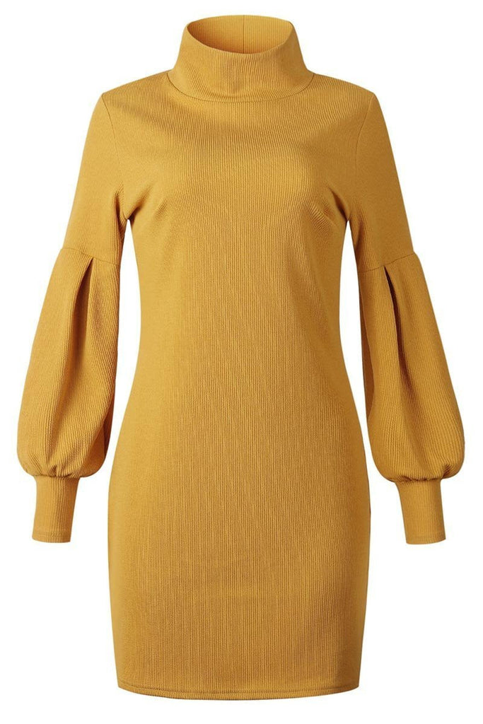 Hoombox  O Neck Autumn Sexy Dress(3 Colors)