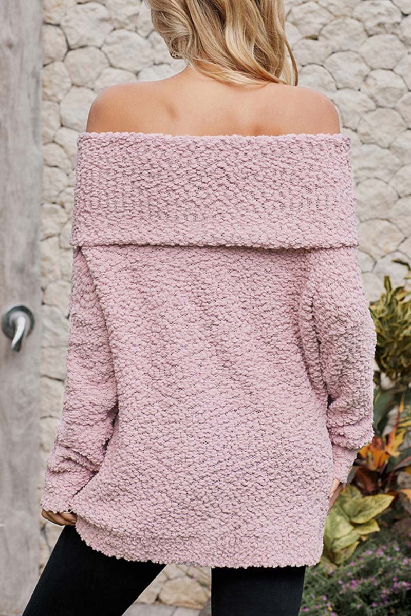 Hoombox  Off-Shoulder Sexy Sweaters(3 Colors)