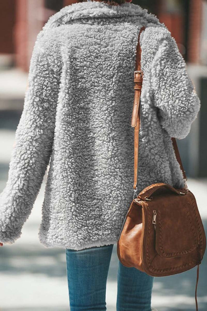 Hoombox  Winter Plush Coat Cardigan（3 colors）