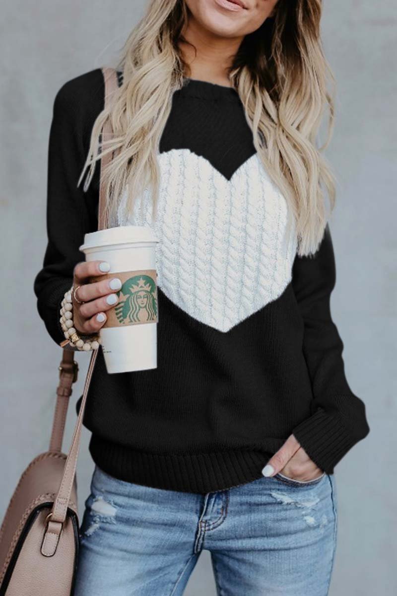 Hoombox  Heart Shaped Sweater(4 Colors)