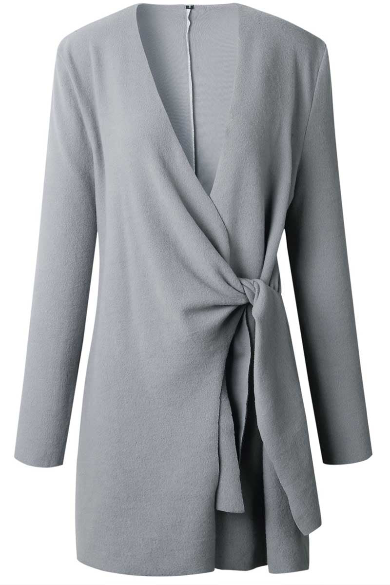 Hoombox  Loose solid Cardigan(4 Colors)